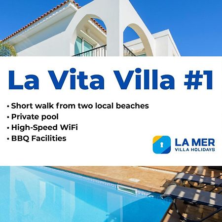 La Vita Villa #1 Protaras Buitenkant foto